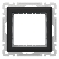 Hager Рамка-адаптер для виробів Lumina/Gallery, Soul/Intense, чорна WL2523