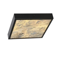 Candellux LUXAN 28 Вт 4000К чорний 10-06691. Стельовий світильник