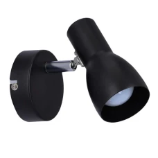 Candellux PICARDO E14 чорний 91-50618. Бра