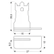 Бра Candellux TOWER 5 Вт 4000К коричневий 21-84712