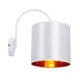 Бра Candellux ATLANTA E27 білий 21-00668
