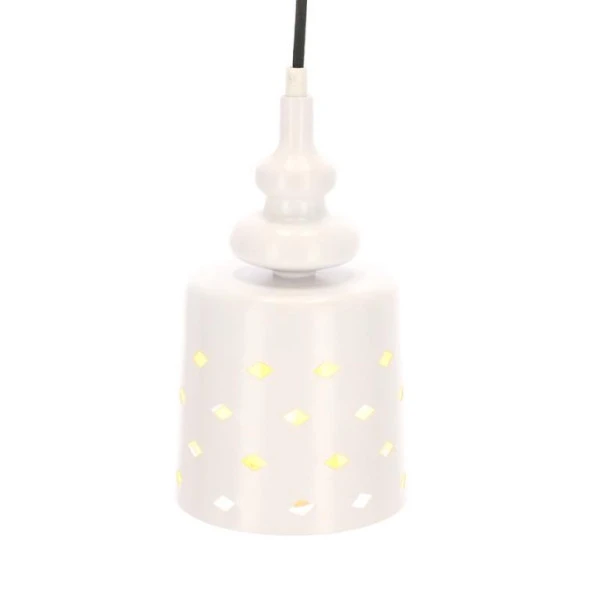 Підвісний світильник Candellux HAMP E27 білий 31-51905 - Фото 3