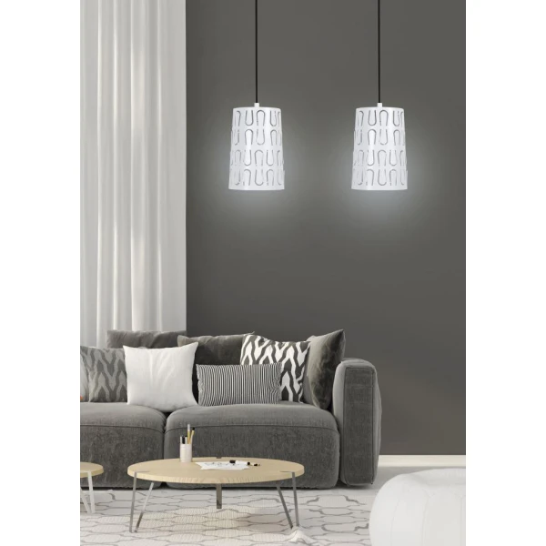 Підвісний світильник Candellux VISTA E27 білий 32-64271 - Фото 2