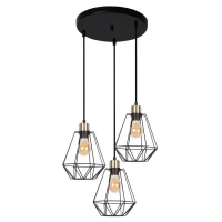 Candellux PRIMO E27 чорний 33-00323. Світильник підвісний