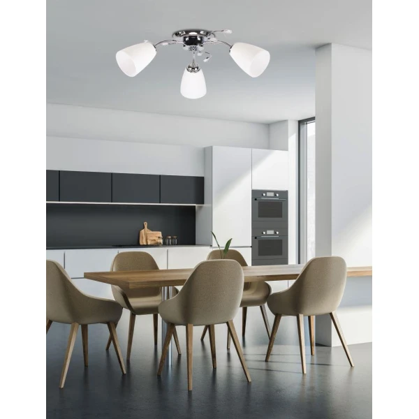 Люстра пристельова Candellux URSELLA E14 хром 33-77998 - Фото 2