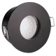 Точковий світильник врізний Candellux SH-12 MR16 чорний 2273129