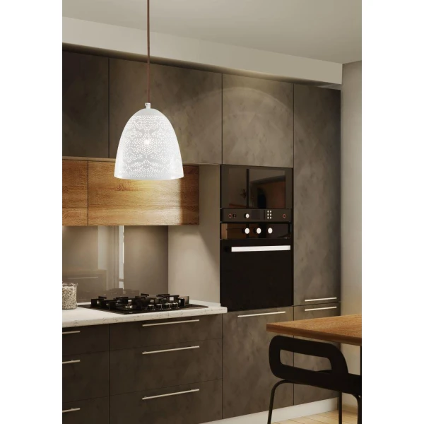 Підвісний світильник Candellux BENE E27 білий 31-70340 - Фото 2