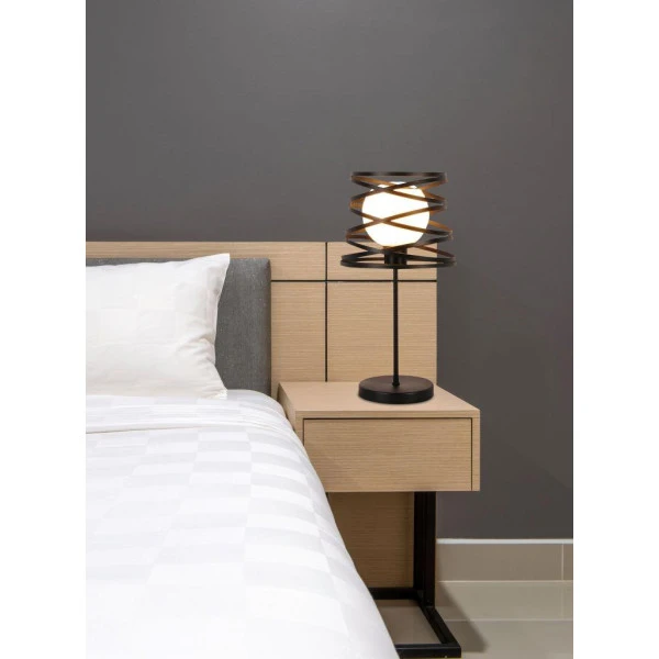 Настільна лампа Candellux AKITA E14 чорний 50501059 - Фото 2