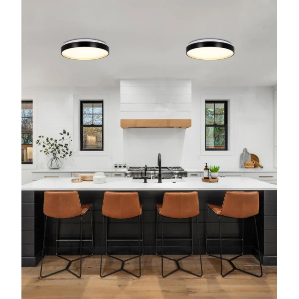 Світильник стельовий Candellux FLORIDA 4000К золотий, чорний 13-11299 - Фото 3