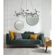 Люстра підвісна Candellux GIAROS 4000К чорний A0028-320