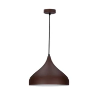 Candellux VIBORG E27 коричневий 50101270. Світильник підвісний