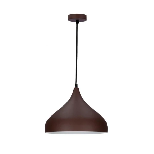 Підвісний світильник Candellux VIBORG E27 коричневий 50101270 - Фото 1