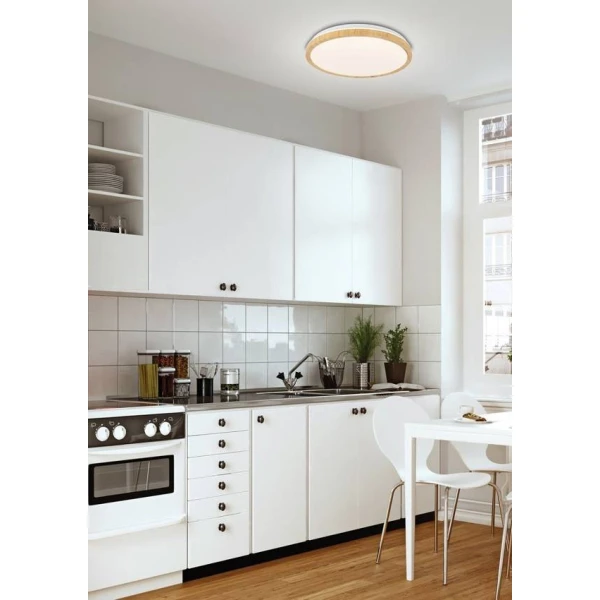 Світильник стельовий Candellux GANDAVA 18 Вт 4000К бежевий, білий 13-75109 - Фото 3