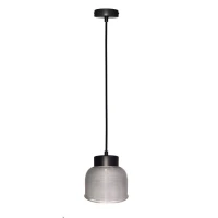 Candellux LIVERPOOL E27 чорний 50101285. Світильник підвісний