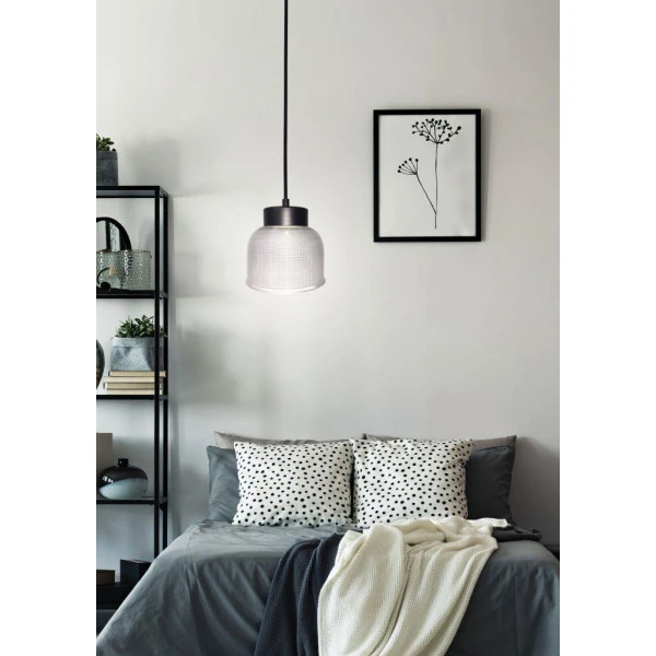 Підвісний світильник Candellux LIVERPOOL E27 чорний 50101285 - Фото 2