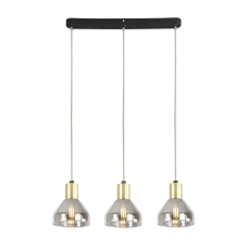 Candellux GREGORY E14 золотий, чорний 33-79008. Світильник підвісний