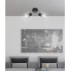 Світильник спот Candellux OSLO E14 хром, чорний 92-61843