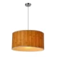 Люстра підвісна Candellux TIMBER E27 нікелевий 31-56699