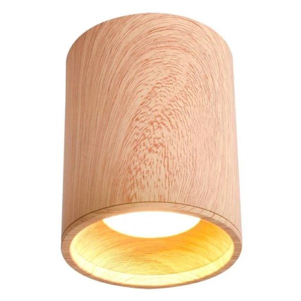 Світильник точковий накладний Candellux TUBA GU11 бежевий 2277165 - Фото 1