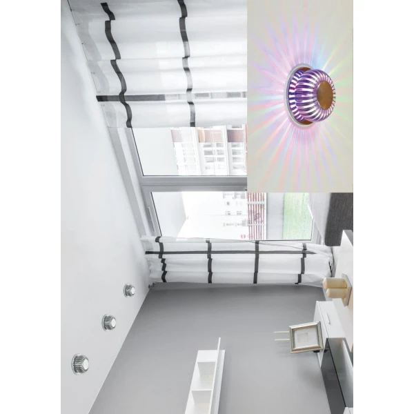 Точковий світильник врізний Candellux SA-09 6000-6500K (регулюється) хром 2249247 - Фото 2