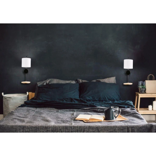 Бра Candellux ALPINE E14 коричневий, чорний 21-76694 - Фото 3