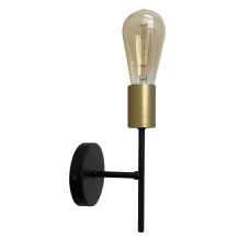 Candellux CRESPILO E27 чорний, золотий 21-01252. Бра