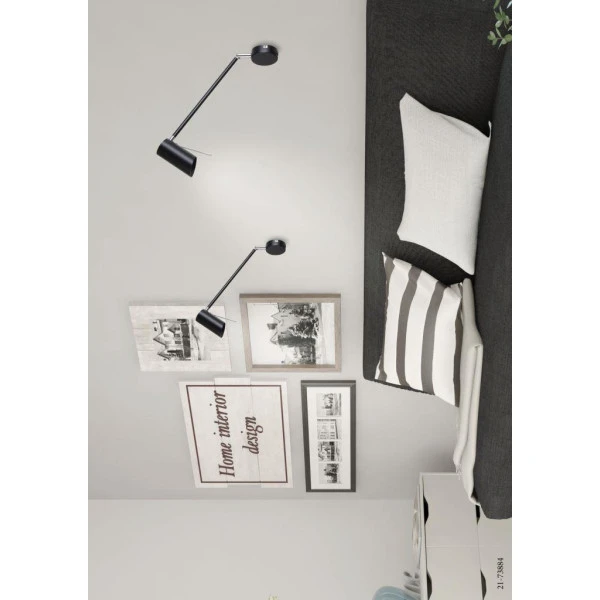 Бра Candellux MILLY GU10 чорний 21-73884 - Фото 2