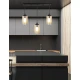Підвісний світильник Candellux BISTRO E27 чорний 33-00545