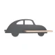 Бра Candellux CAR 4000К коричневий 21-84774