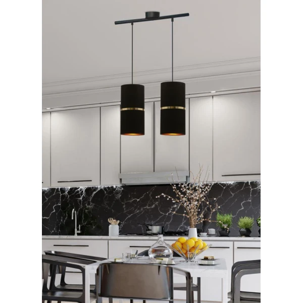 Підвісний світильник Candellux GINA E27 чорний 32-19776 - Фото 2