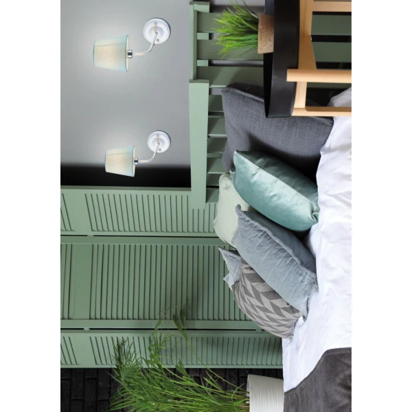 Бра Candellux YORK E14 білий 50401102 - Фото 2