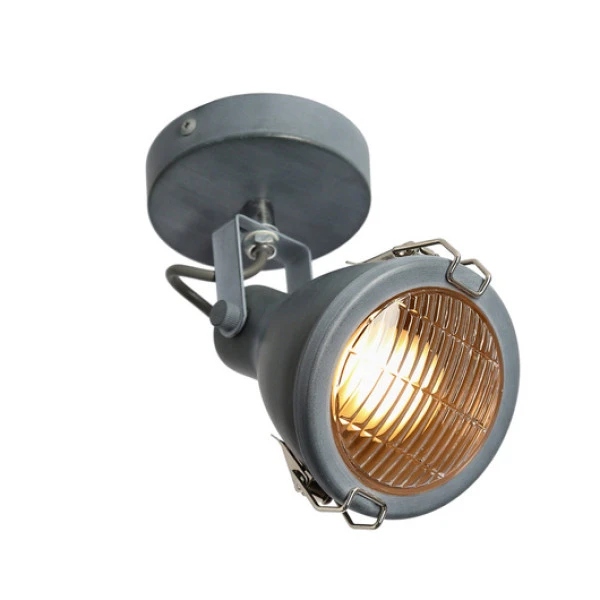Бра Candellux CRODO E14 сірий 91-71101 - Фото 2