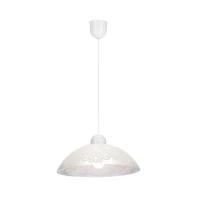 Candellux BILBAO E27 білий 31-09302. Світильник підвісний