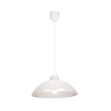 Candellux BILBAO E27 білий 31-09302. Світильник підвісний