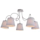 Люстра пристельова Candellux LUK E14 хром 35-70753