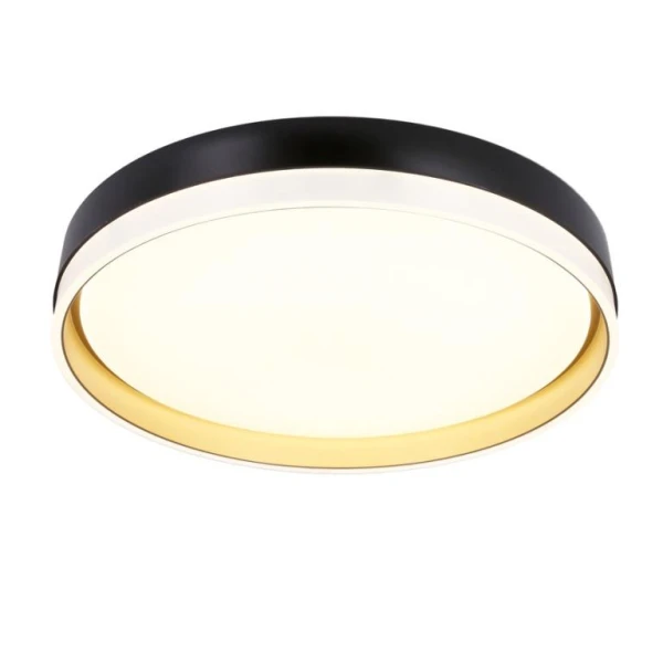 Світильник стельовий Candellux FLORIDA 24 Вт 4000К білий, золотий, чорний 13-11343 - Фото 2