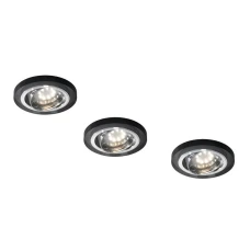 Candellux SS-15 GU10 чорний 99-48479. Точковий світильник