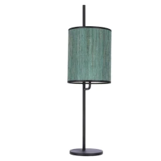 Candellux BENDI E27 чорний 41-25289. Настільна лампа декоративна