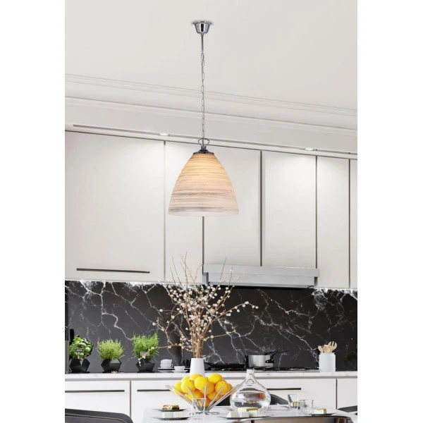 Підвісний світильник Candellux SCORDIA E27 срібний 31-16294 - Фото 5