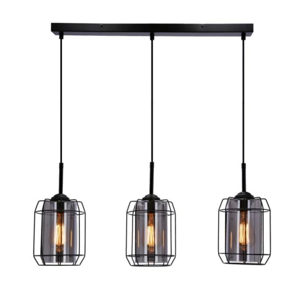Підвісний світильник Candellux JONERA E27 чорний 33-08435 - Фото 2