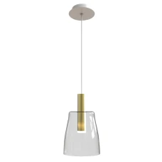 Candellux MODENA 5 Вт 3000К білий, золотий 50133069. Світильник підвісний