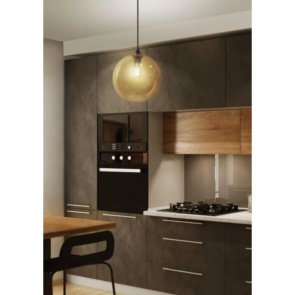 Підвісний світильник Candellux EDISON E27 чорний 31-28259 - Фото 2