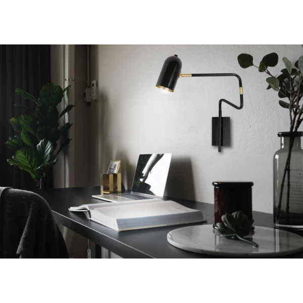 Бра Candellux HOSTI GU10 золотий, чорний 21-75451 - Фото 2