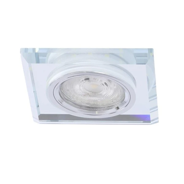 Точковий світильник врізний Candellux SS-22 GU10, хром 2226934 - Фото 2