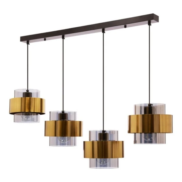 Підвісний світильник Candellux SPIEGA E27 чорний 34-09517 - Фото 4