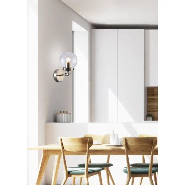 Бра Candellux BALLET E27 нікелевий 21-70852 - Фото 2