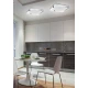 Світильник стельовий Candellux NEXIT 18 Вт 3000К хром 10-66794