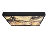 Candellux LUXAN 90 Вт 4000К чорний 10-14573. Стельовий світильник