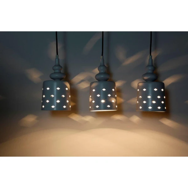 Підвісний світильник Candellux HAMP E27 білий 33-51943 - Фото 2