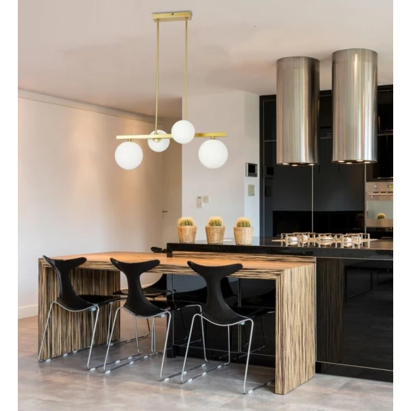 Підвісний світильник Candellux KAMA G9 латунний 34-73426 - Фото 10